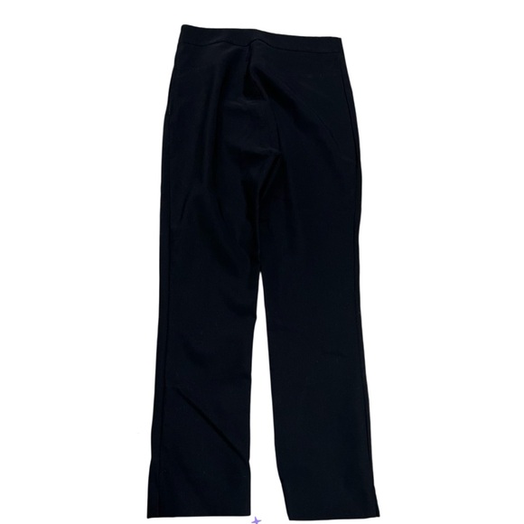 MM LAFLEUR Black Dress  Pants Inseam 25 Side Zip - Picture 3 of 9